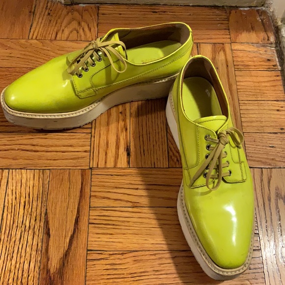 Yellow Prada Flatforms - Picture 4 of 4